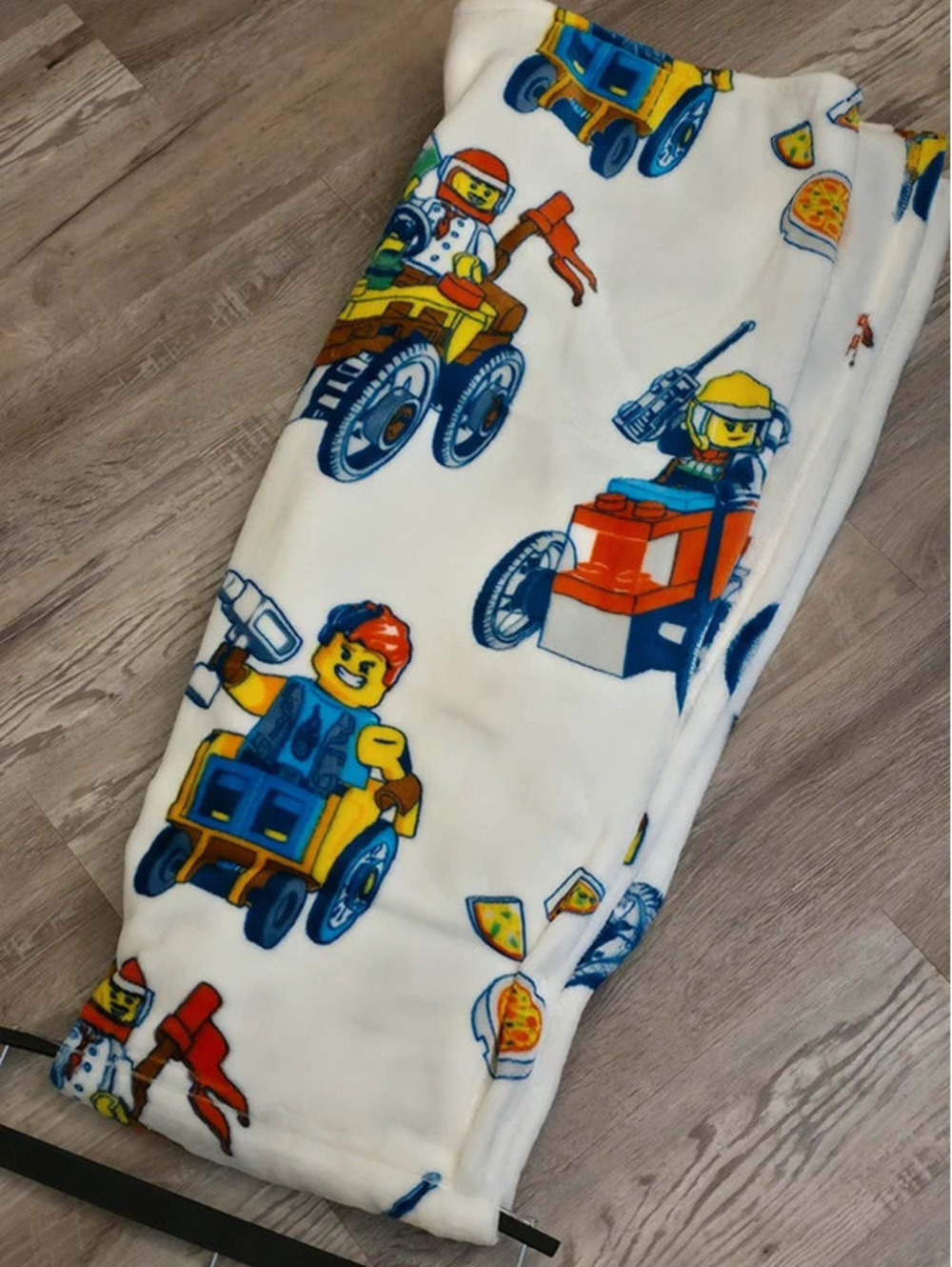 Lego fuzzy blanket new with tags